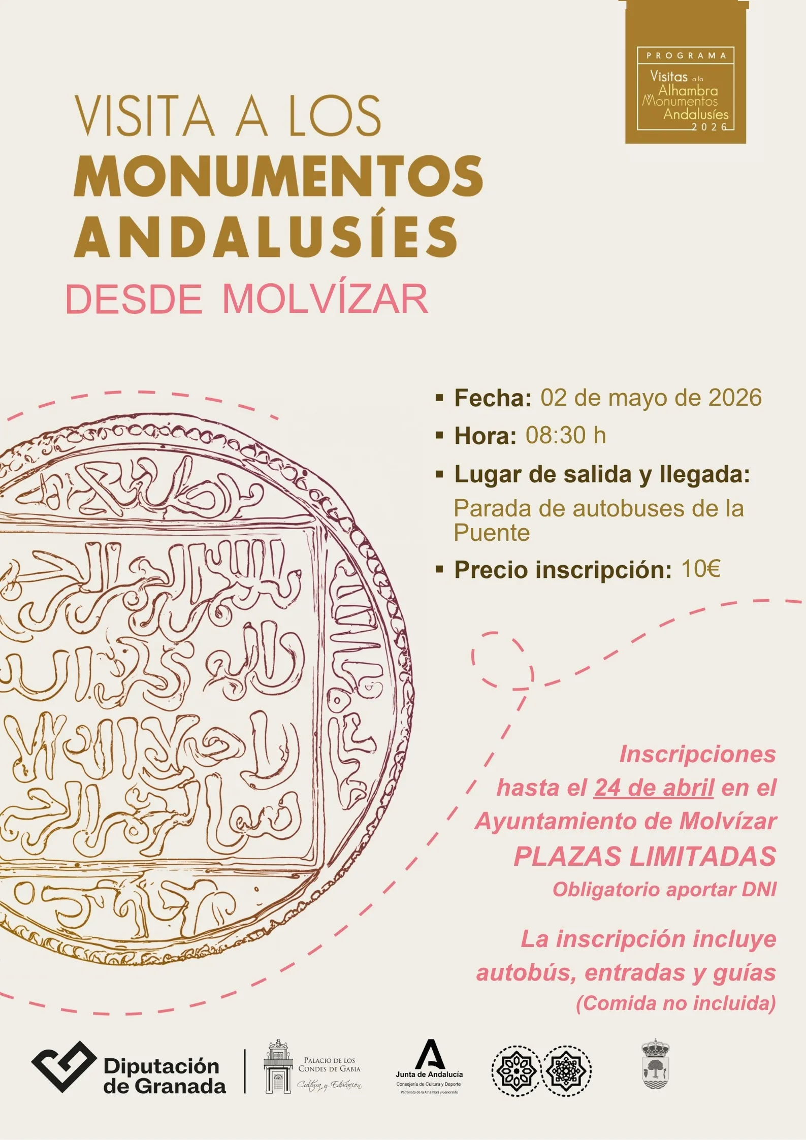 Visita a los monumentos andalusíes