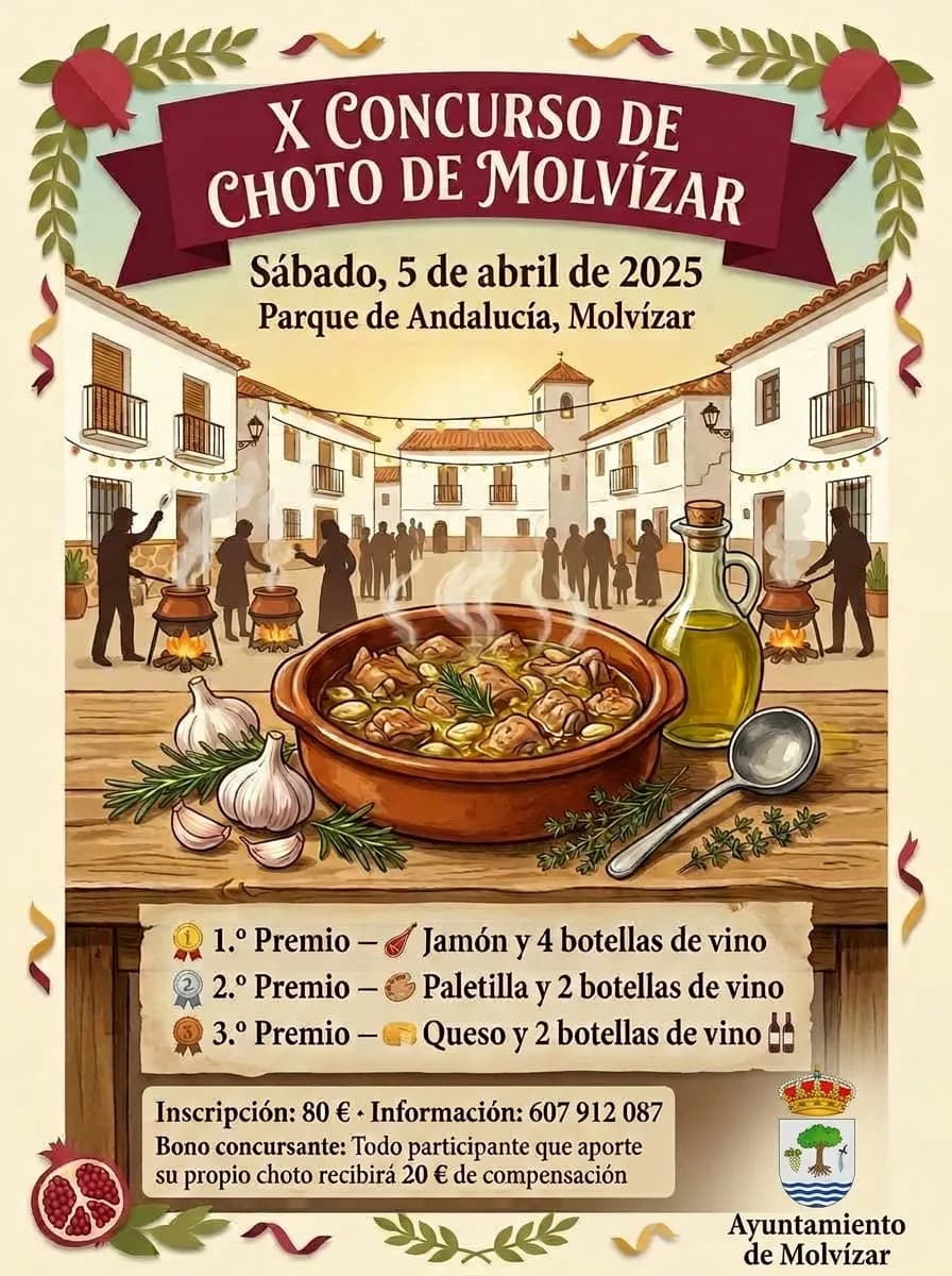 El Ayuntamiento de Molvízar celebra la X edición del Concurso de Choto