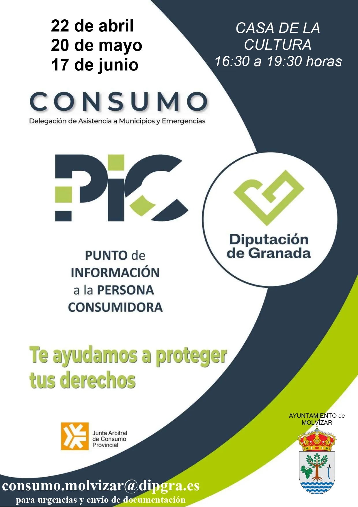 Punto de información a la persona consumidora