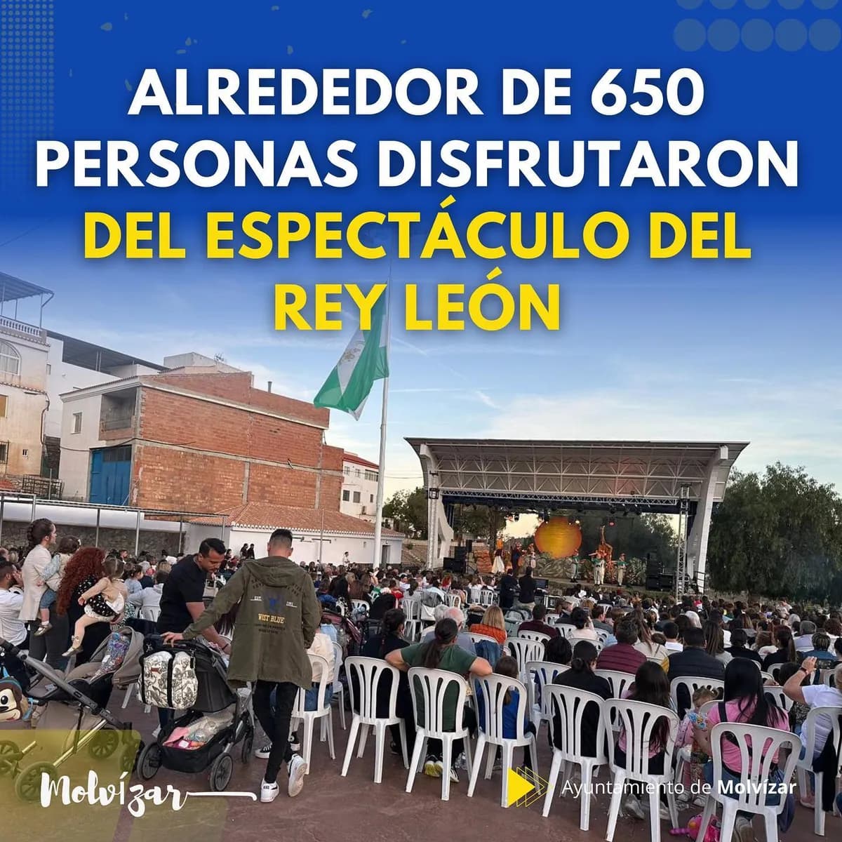 Alrededor de 650 personas asistieron al Tributo del gran musical del Rey León