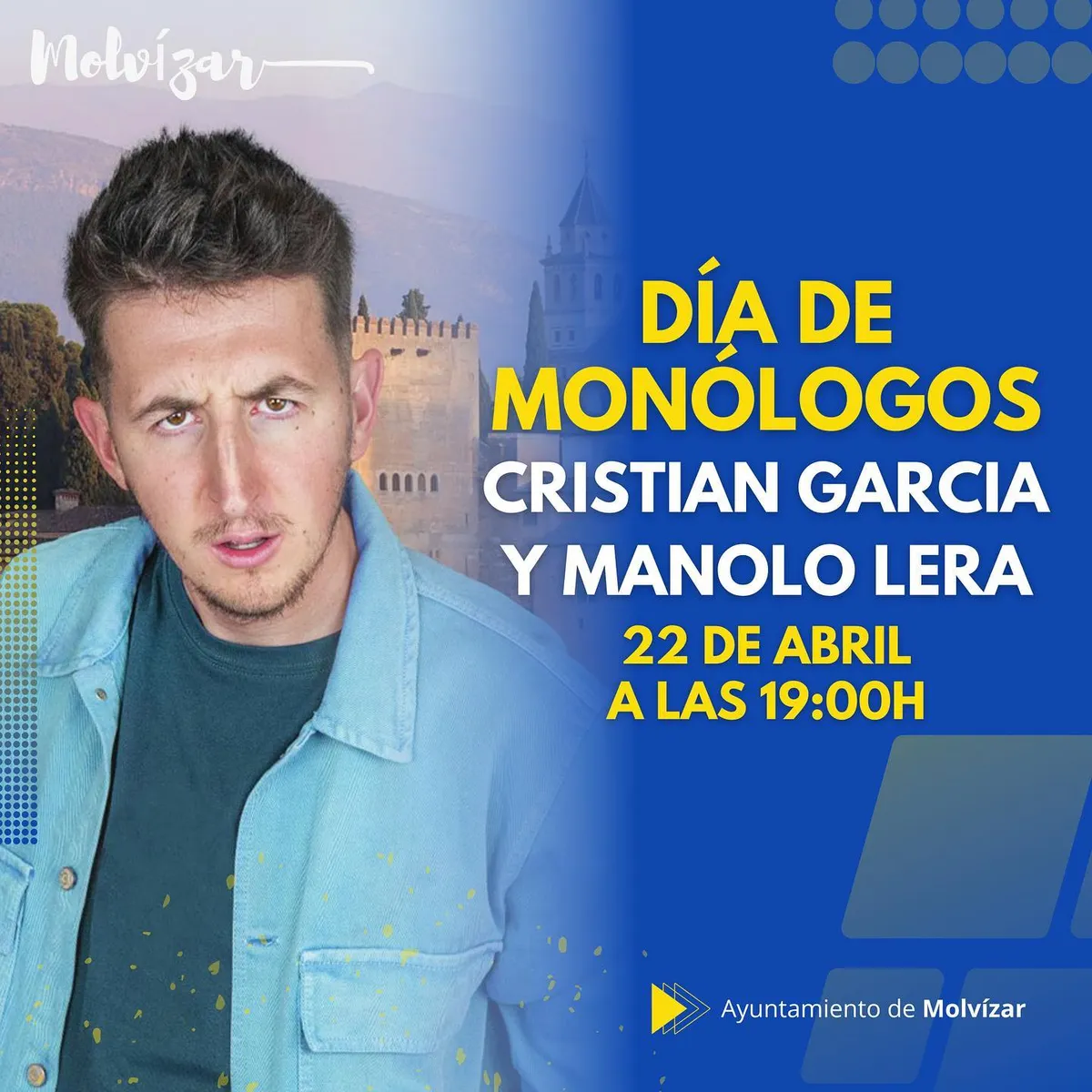 DÍA DE MONOLOGOS CRISTIAN GARCIA Y MANOLO LERA