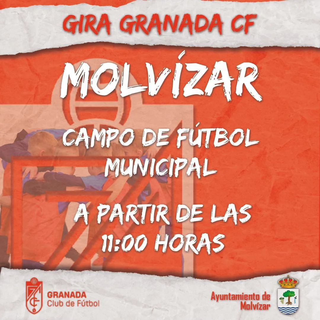 El Granada Club de Fútbol se acercará a Molvízar mediante una Fan Zone itinerante