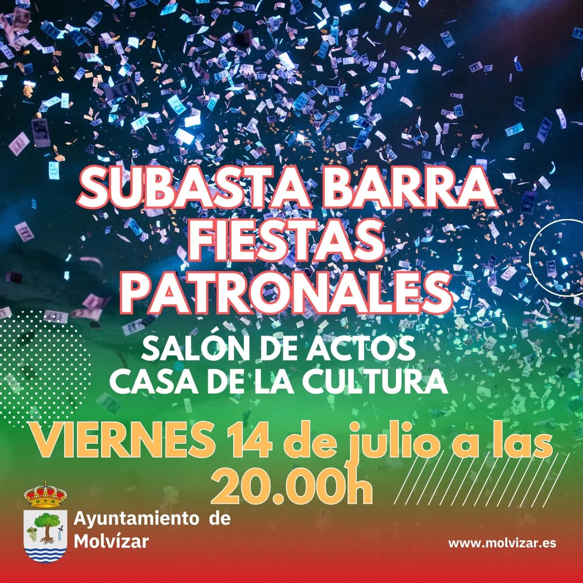 Subasta Barra Fiesta Patronales
